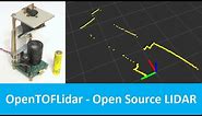 OpenTOFLidar - Open Source DIY TOF LIDAR