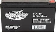 Interstate Batteries 12V 12Ah Battery (F2 Terminal) SLA AGM VRLA Rechargeable Replacement for Electric Fences, Generators, Medical Devices, Universal Power (SLA1104)