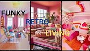 Funky Retro Living Room Ideas| Create a Groovy Space You'll Love