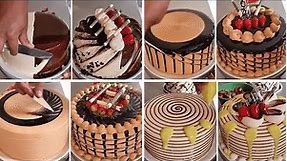 Las 10 decoraciones de pasteles mas satisfactorias | Videos de tortas de chocolate