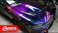 Color Changing Dodge Hellcat! (ColorShift Vinyl Wrap) | Premium Auto Styling