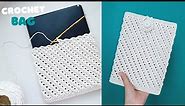 Step by Step Crochet Tablet Case with Minimal Crochet Pattern | ViVi Berry Crochet