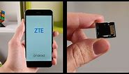 ZTE Blade V6 / ZTE Blade D6 - How To Insert / Remove a MicroSD Card