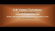 Part 46 C# Tutorial Enums Example