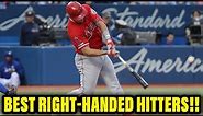 BEST Right handed Hitters in MLB History