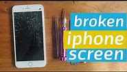 Can I repair this Iphone screen ?