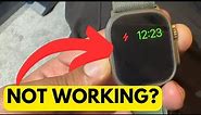 APPLE WATCH SHOWING TIME ONLY AND RED LIGHTNING BOLT? HOW TO FIX!