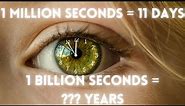 How Big The Number 1 Billion Really is