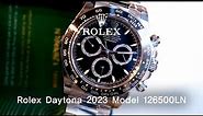Rolex 2023 Daytona 40 Black Dial Stainless Steel Men's Watch 126500LN | ElevenElevenNY 11:11NY