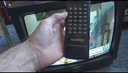 Gold Star CFT-9742 CRT TV Television Receiver Review