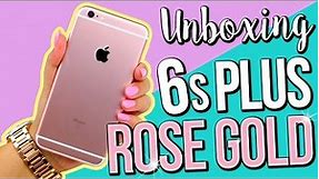 ROSE GOLD iPhone 6s Plus ♥ UNBOXING