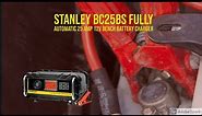STANLEY BC25BS Fully Automatic 25 AMP 12V Bench Battery Charger