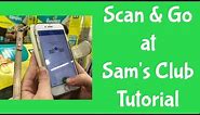 Scan & Go at Sam's Club Tutorial (How Does it Work - 2017)