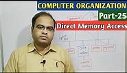 COMPUTER ORGANIZATION | Part-25 | Direct Memory Access