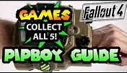 FALLOUT 4 GUIDE: All Pipboy Games Locations
