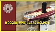 Wine Bottle Glass Holder