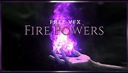 Purple Fire Powers Pack ◈ FREE VFX ◈ Fireball & Fire Attacks ◈ Magic Power Effects [Blackscreen]