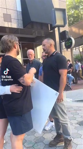 The man in the video is none other than Arthur Jackman. He stormed the capitol on January 6th, he is one of the leaders of the regional Proud Boys, and he attended the No Kings Protest in Orlando where he claimed “racism is good” and gave out Nazi salutes and “Heil Hitlers”. He is also married to an Orange County Sheriff’s deputy - Sarah Jackman. Now, I seriously question deputy Jackman’s judgement, morals, and ability to stay unbiased when she’s married to a proud racist. I called and left a co