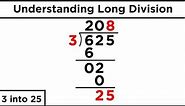 Division of Large Numbers: Long Division
