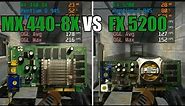 GeForce4 MX440 8x vs GeForce FX 5200 Test In 9 Games (No FPS Drop - Capture Card)