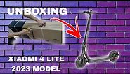 XIAOMI 4 LITE 2023 MODEL | Unboxing Electric scooter #unboxing