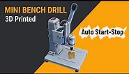 Making Super Stable Bench Drill For PCB. 3D DIY Bench Drill