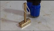How to make a miniature hammer - How to make a mini hammer - How to make Thor's Hammer