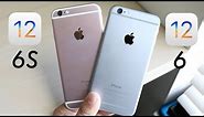iPHONE 6 Vs iPHONE 6S On iOS 12! (Speed Comparison)