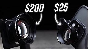 iPhone 14 Pro Max Lens Battle | $20 vs $200!