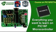 pic16f877a microcontroller | mplab ide | Course Syllabus explained (English)