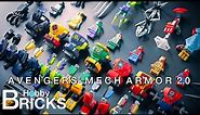 Lego Avengers Mech Armor | Speed Build | Beat Building