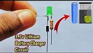 How To Make 3.7 Volt Battery Charger || 3.7 Volt Battery Charger || Lithium Battery Charger