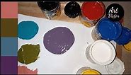 Comment mélanger les couleurs en peinture.