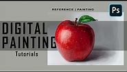 How to Paint Apple using Photoshop