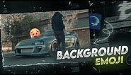 How to add Emoji on Car background |ae inspired tutorial alight motion | Infinity 2.0