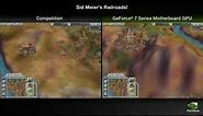 Sid Meier's Railroads on NVIDIA GeForce 7-Series mGPUs