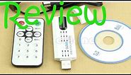 Review // Digital HDTV Stick Tuner Receiver + FM + USB Dongle DVB-T2 / DVB-T / DVB-C