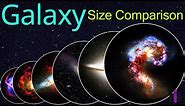 Galaxy Size Comparison : Comparison Famous Galaxies