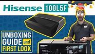 Hisense 100L5F UST Laser TV Unboxing & First Look
