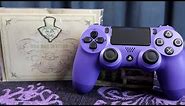 Electric Purple PS4 DualShock Controller - Spooky!