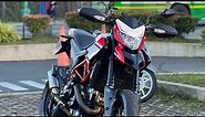Quick Ride - Ducati Hypermotard 821 SP 2014 with SC Project Exhaust