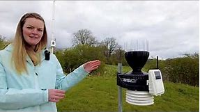 What is an automatic weather station and how does it work?