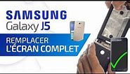 Comment changer la vitre tactile + l'écran Amoled du Samsung Galaxy J5 ? TUTO I Brico-phone