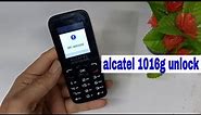 Alcatel 1016g unlock code free |Alcatel 1016 Sim Restricted | 1016-1016d-1016g Network Unlock