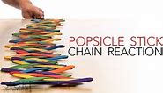 Popsicle Stick Chain Reaction - Sick Science! #144