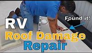RV Roof Damage Easy Repair Grand Design Reflection *****Use glue in link below******