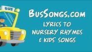 Five Cookies | Nursery Rhymes & Kids' Songs | BusSongs.com