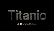 iPhone 15 Pro con Orange