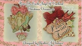 Victorian Vintage Christmas Paper Angel Ornaments (Part One)