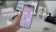Unboxing my new Iphone 14 Pro Max Silver 256GB